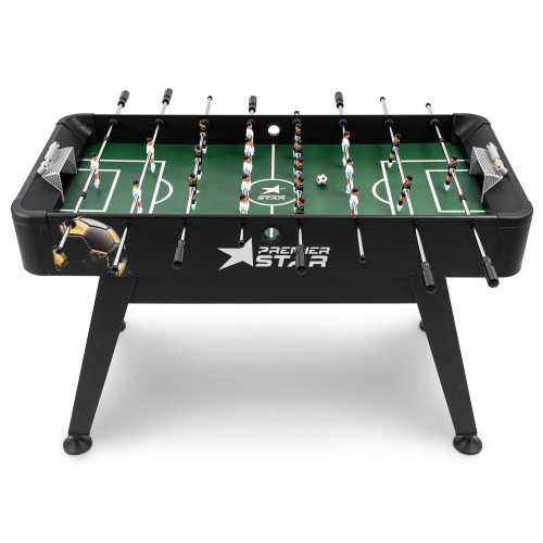 Настольный футбол  Hop-Sport Premier Star Corner (black - gold) - фото №3