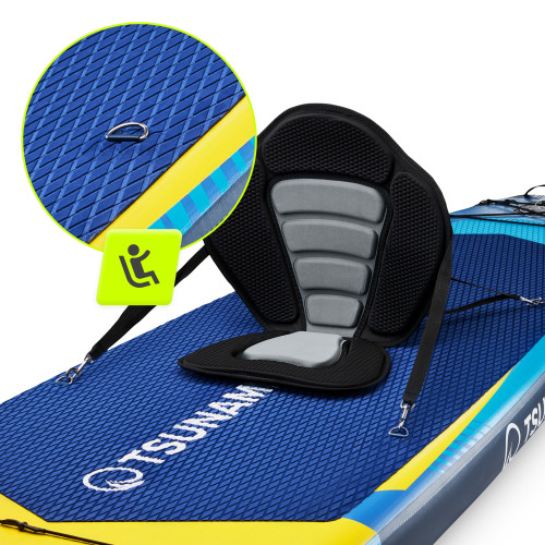 Каяк  TSUNAMI Pro 350 см c веслом T13  - фото №5