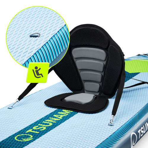 Каяк  TSUNAMI Pro 350 см c веслом T15  - фото №4