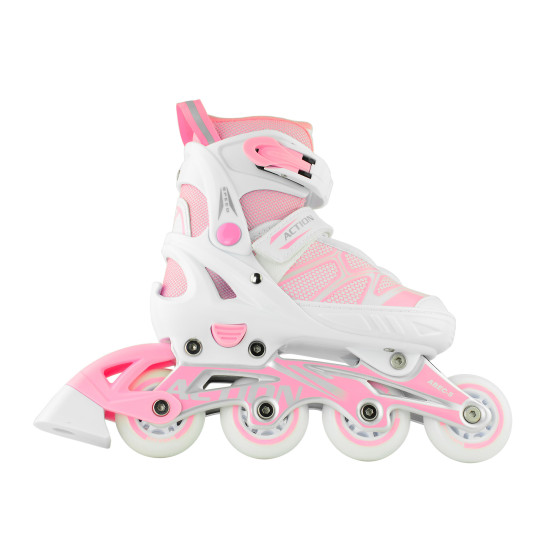 Купить Роликовые коньки  Action 2 в 1 Riply/Pink/29-32 в Киеве - фото №1