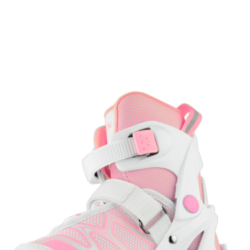 Роликовые коньки  Action 2 в 1 Riply/Pink/29-32 - фото №4
