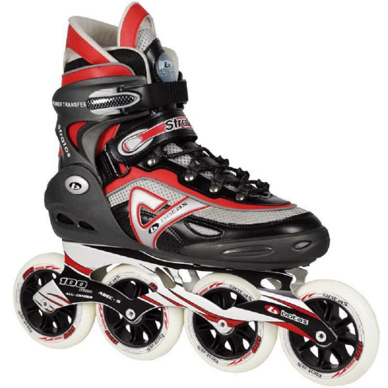 Купить Роликовые коньки  Botas STRATOS 100/40, черно/серо/красные (HI50021-7-935/40) в Киеве - фото №1