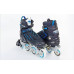 Купить Роликовые коньки  KEPAI р.XL/42-44, SS-CHIN-F1-S9 42-44 че/си в Киеве - фото №1