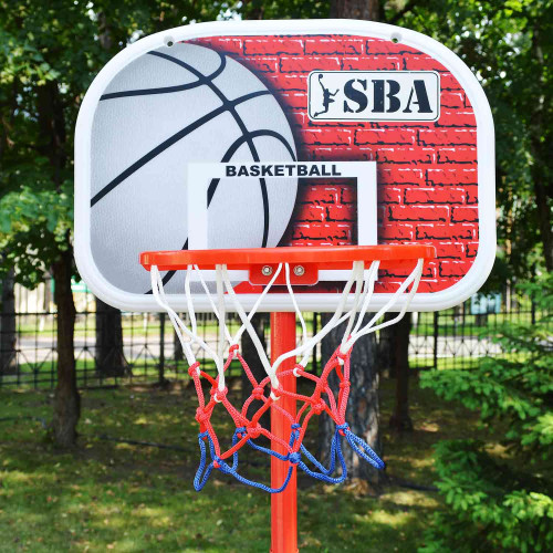 Баскетбольная стойка  SBA S881G детская 41x33 см - фото №2