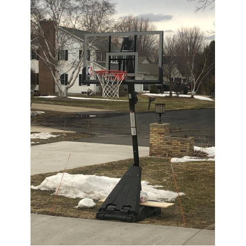 Баскетбольна стійка  Spalding Angled Pole 54 (75746CN) - фото №4