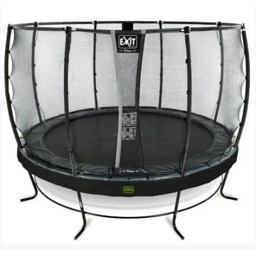Батут  EXIT Elegant Premium 427cm black  - фото №2
