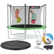 Батут Hop-Sport 10FT 305 см green с внутренней сеткой