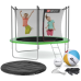 Купить Батут  Hop-Sport 10FT 305 см green с внутренней сеткой в Киеве - фото №1
