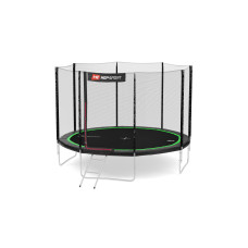 Батут Hop-Sport 10FT 305 см 4 ноги green с внешней сеткой 