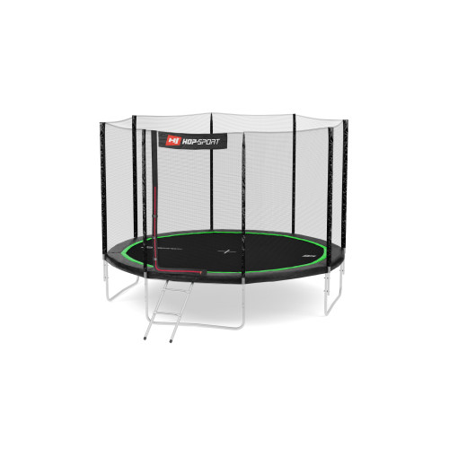 Купить Батут  Hop-Sport 10FT 305 см 4 ноги green с внешней сеткой  в Киеве - фото №1