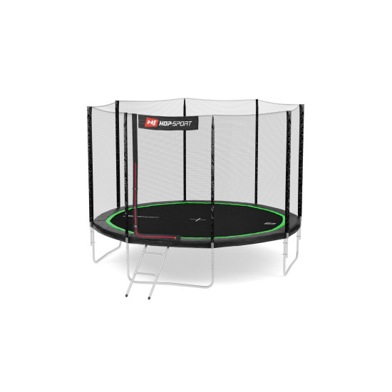 Купить Батут  Hop-Sport 10FT 305 см 4 ноги green с внешней сеткой  в Киеве - фото №1