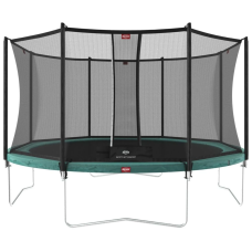 Батут Berg Favorit 380 см Green + сетка Safety Net Comfort