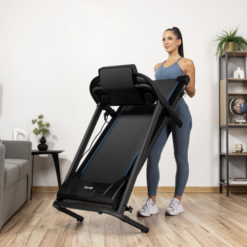Беговая дорожка  GYMTEK XT550 Blue - фото №8