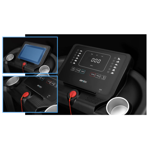 Беговая дорожка  GYMTEK XT550 Blue - фото №11