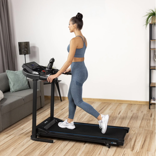 Беговая дорожка  GYMTEK XT550 Blue - фото №6