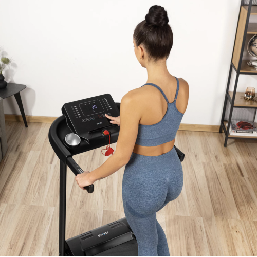 Беговая дорожка  GYMTEK XT550 Blue - фото №5
