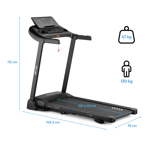 Беговая дорожка  GYMTEK XT580 - фото №5