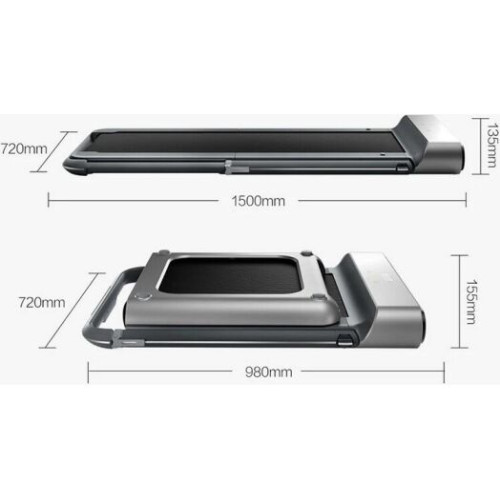 Беговая дорожка  Xiaomi Kingsmith WalkingPad R1 Pro Silver - фото №4