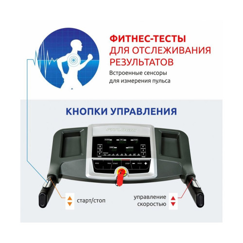 Беговая дорожка  FitLogic ET1403 - фото №2