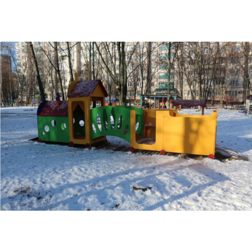 Детский игровой комплекс  Kidigo Паровоз - фото №4