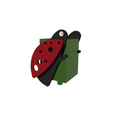 Детский игровой комплекс Kidigo Детская урна Божья коровка