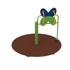 Детский игровой комплекс Kidigo Карусель Butterfly для детей з ОФВ