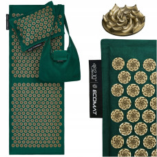 4FIZJO Eco Mat XL Аппликатор Кузнецова Navy Green/Gold