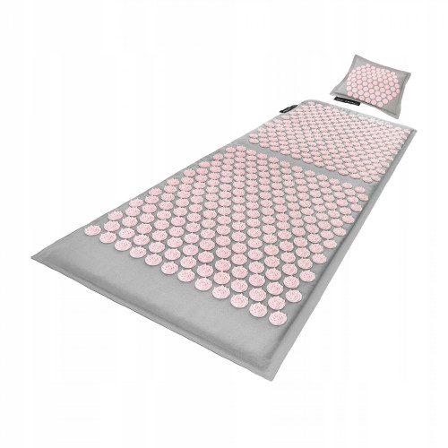 Мат для акупунктури  4FIZJO Eco Mat XL Аплікатор Кузнєцова Grey/Pink - фото №6