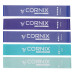 Резинка для фитнеса  Cornix Mini Power Band набор 5 шт 1-20 кг XR-0047 - фото №3