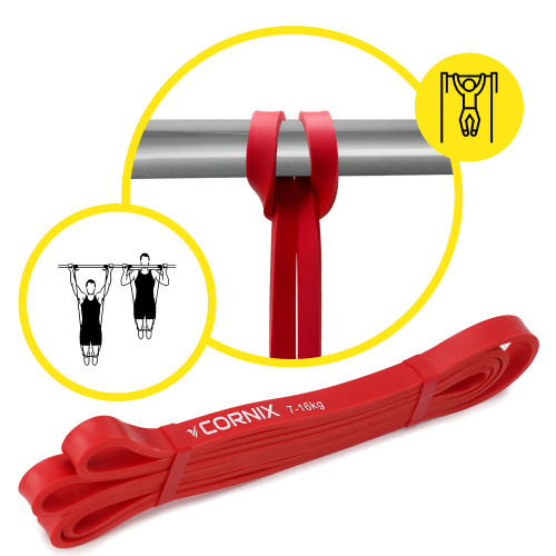 Резинка для фитнеса  Cornix Power Band 13 мм 7-16 кг XR-0058 - фото №2