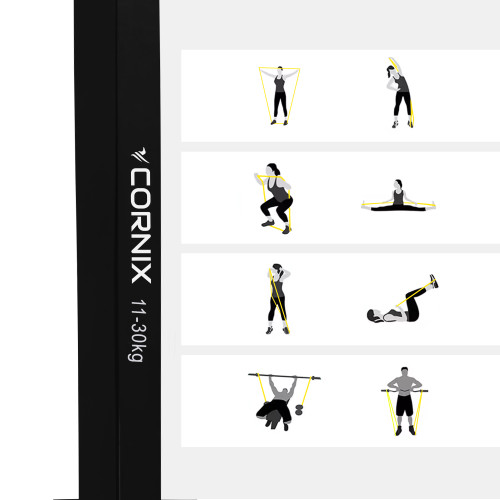 Резинка для фитнеса  Cornix Power Band 22 мм 11-30 кг XR-0059 - фото №7