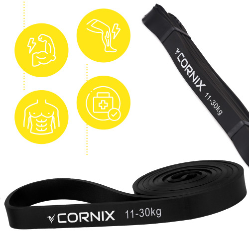 Резинка для фитнеса  Cornix Power Band 22 мм 11-30 кг XR-0059 - фото №2