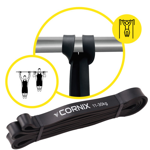 Резинка для фитнеса  Cornix Power Band 22 мм 11-30 кг XR-0059 - фото №5