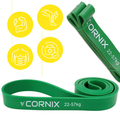 Резинка для фитнеса  Cornix Power Band 44 мм 22-57 кг XR-0061 - фото №6