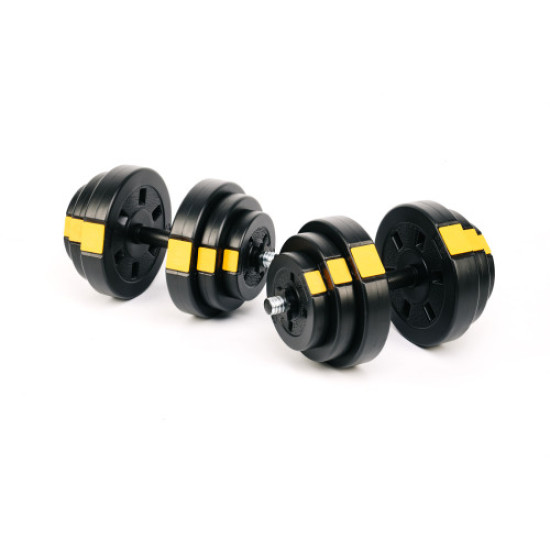 Купить Гантель  Besport PowerPro 2х18,5 кг в Киеве - фото №1