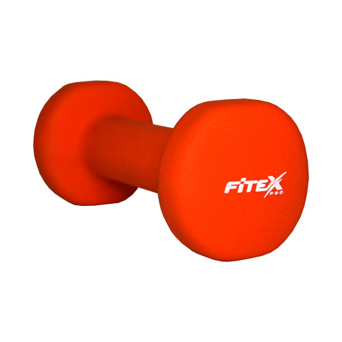 Гантель  Fitex MD2015-1N 1 кг неопреновые - фото №3