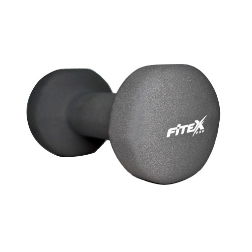Гантель  Fitex MD2015-4N 4 кг неопренові - фото №3