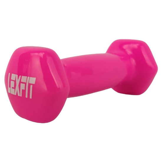 Купить Гантель  LEXFIT виниловые 0,5 кг  LKDB-505-0,5 в Киеве - фото №1