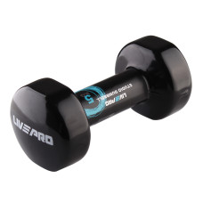 Гантель LivePro STUDIO DUMBBELL Black 5кг vinyl