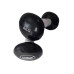 Купить Гантель  LiveUp Vinyl Dumbbell Egg Head Black 2x4kg в Киеве - фото №1