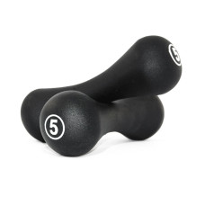 Гантель LiveUp Neoprene dumbbell Black 2x5kg