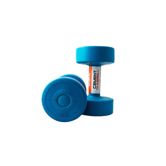 Купить Гантель  LiveUp CEMENT DUMBELL Blue 2х3kg в Киеве - фото №1