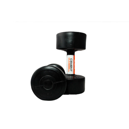 Купити Гантель  LiveUp CEMENT DUMBELL Black 2х5kg у Києві - фото №1