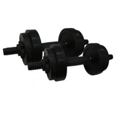 Гантель Newt обрезиненные PL 2 x 10,5 кг