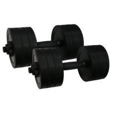 Гантель Newt обрезиненные PL 2 x 18,5 кг