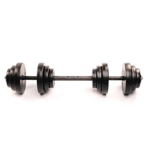 Гантель  Elitum 2 x 18,5 кг + удлинитель грифа для штанги - фото №7