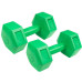 Гантель  Hop-Sport 2х4 кг композитные HS-C040DH зеленые - фото №3