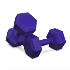 Гантель Hop-Sport 2х4 кг композитные HS-C040DS фиолетовый