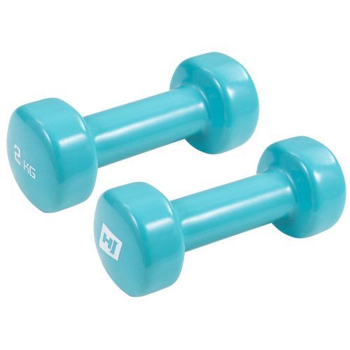 Гантель  Hop-Sport 2x2 кг виниловые для фитнеса HS-V020DC - фото №3