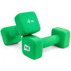 Гантель Hop-Sport 2x4 кг неопренові для фітнесу HS-V040DS
